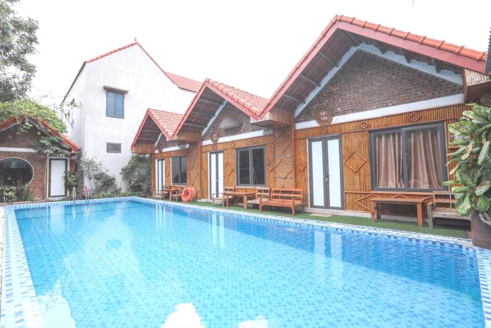 닌빈 Tam Coc Charming Bungalow B&B 외부 사진