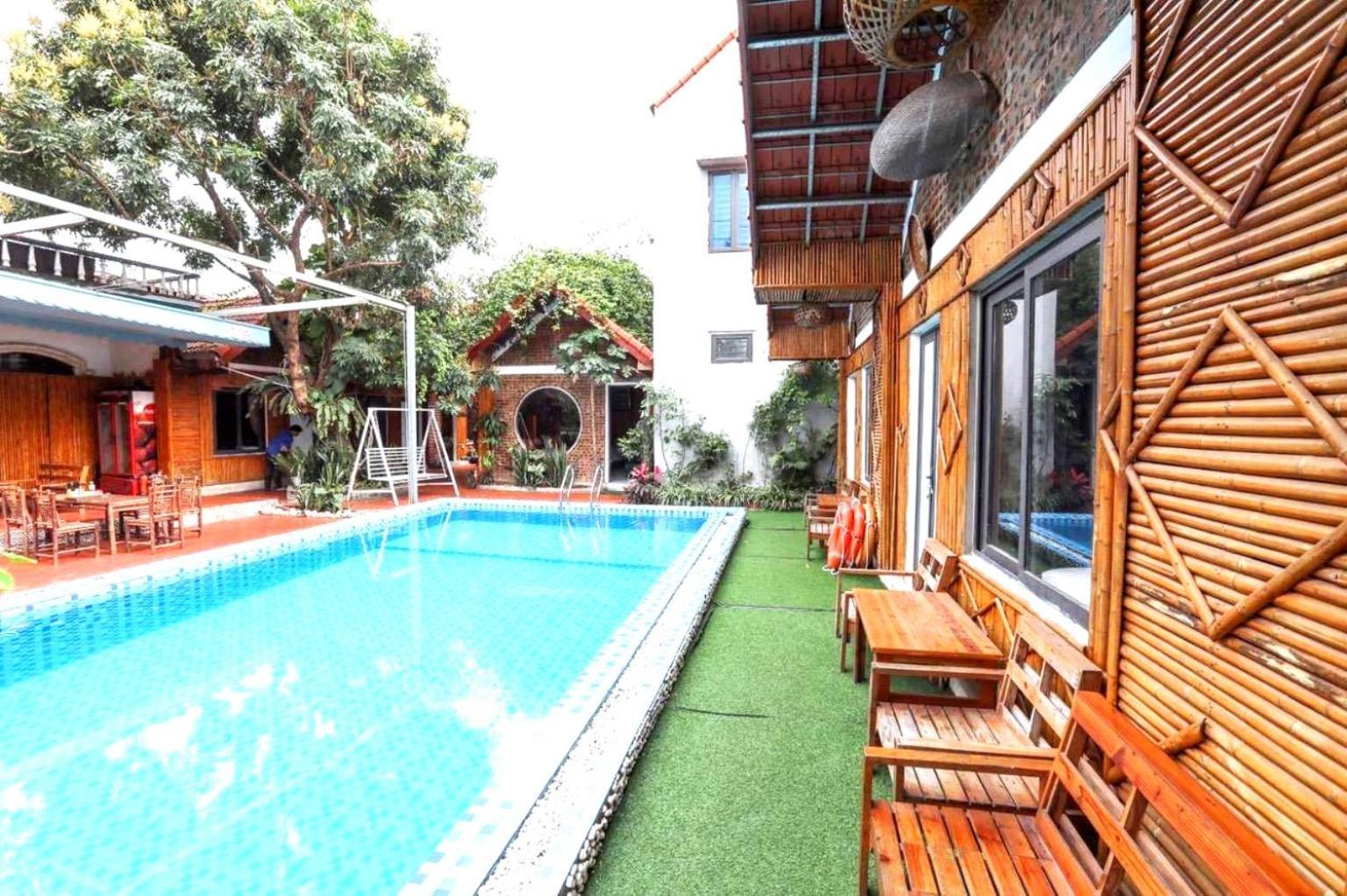 Tam Coc Charming Bungalow 닌빈 외부 사진