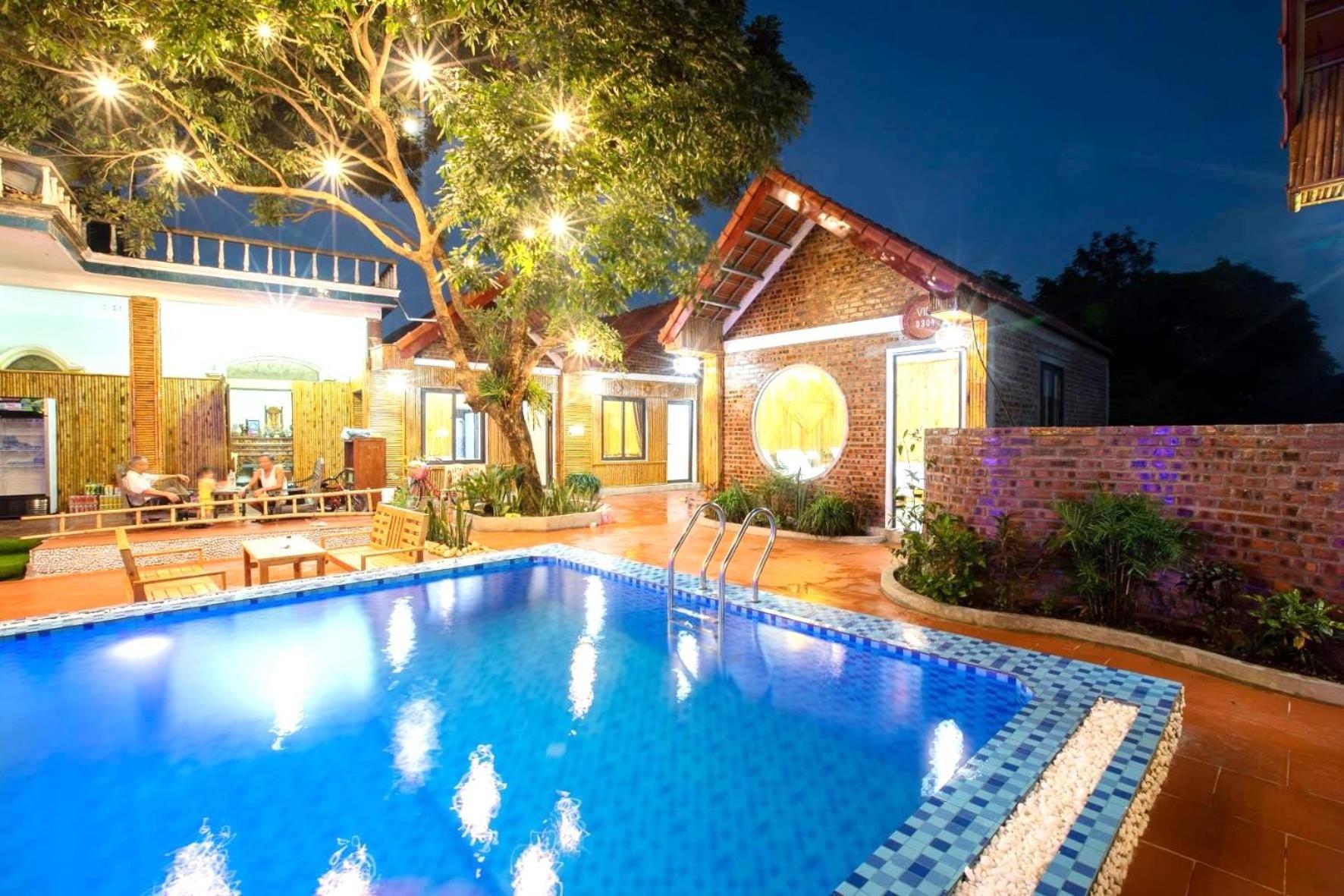 닌빈 Tam Coc Charming Bungalow B&B 외부 사진